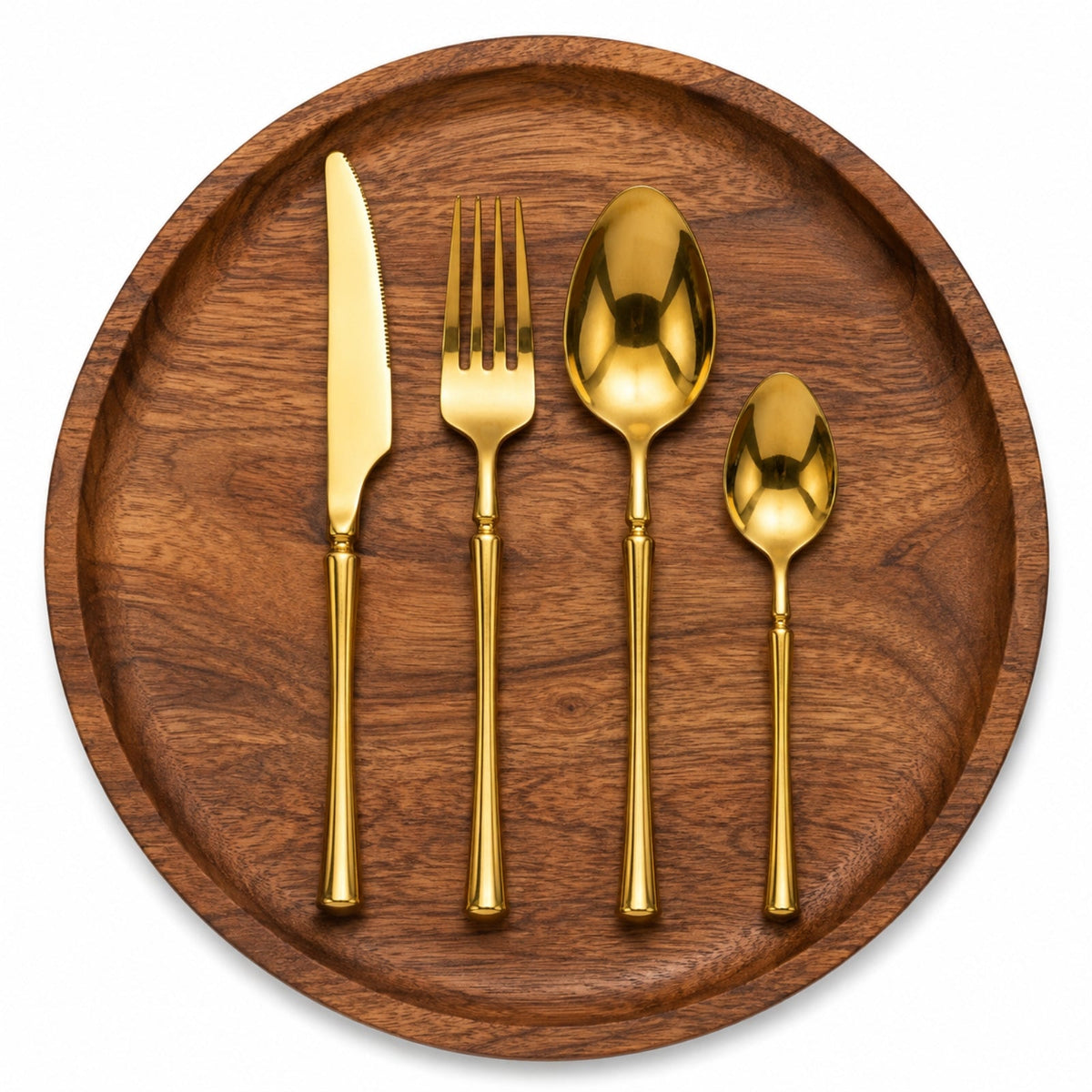 B552 Gold Stainless Steel Cutlery Collection