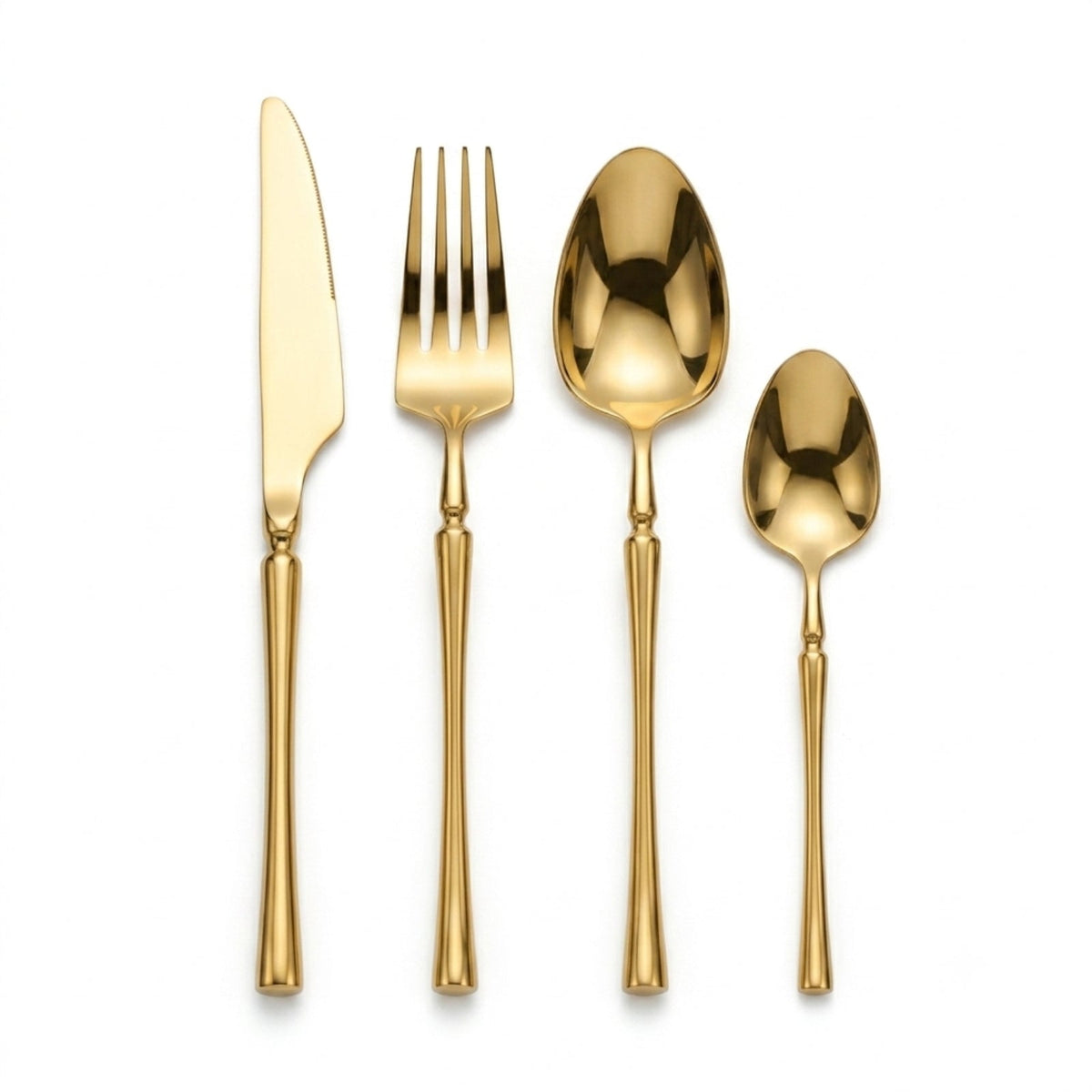 B552 Gold Stainless Steel Cutlery – Individual Pieces