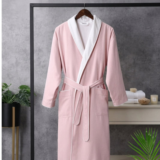 Double Color Luxury Bathrobe – Soft Premium Bathroom Robe Collection