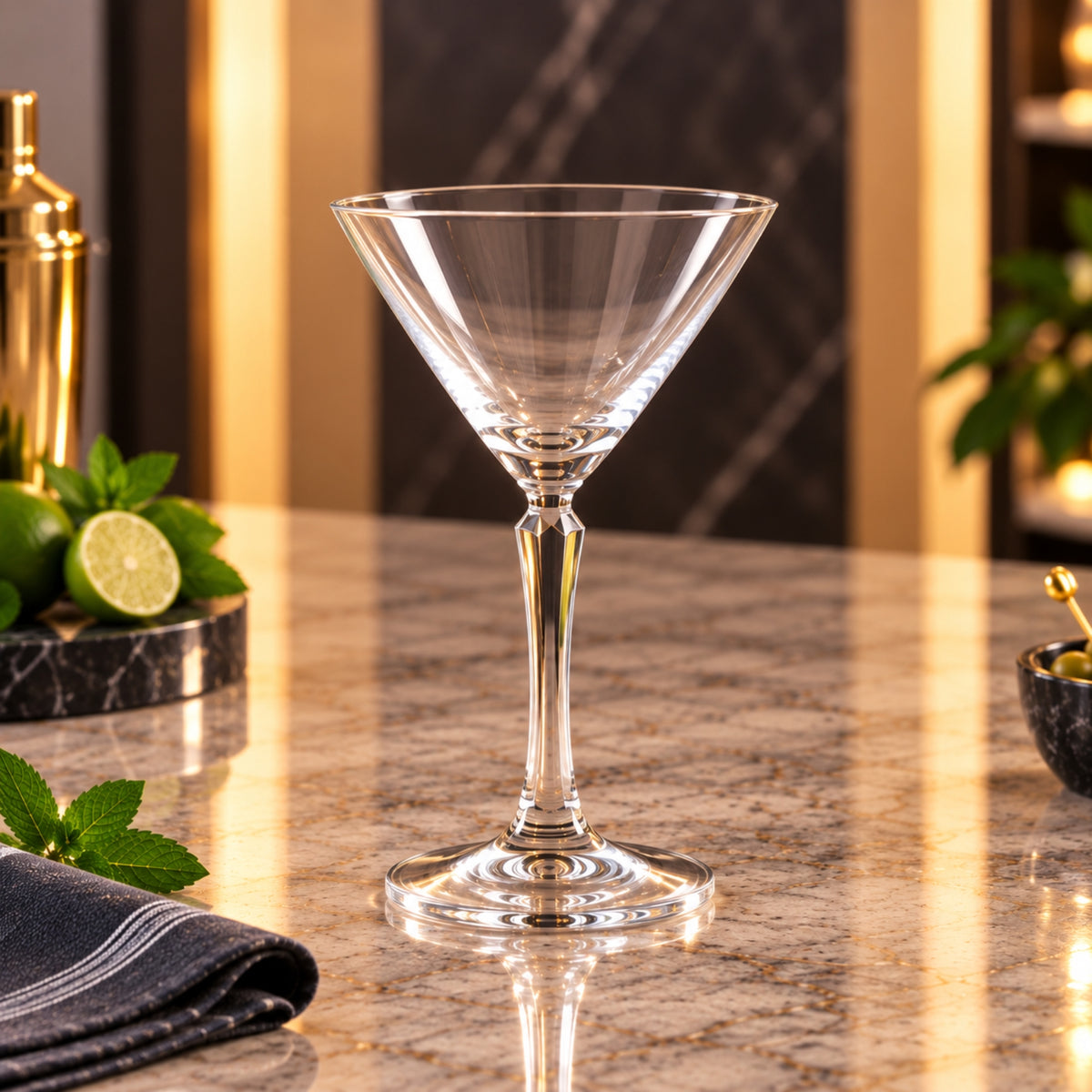 Ocean Madison Cocktail Glass 285ml – Classic V-Shaped Stemmed Glass
