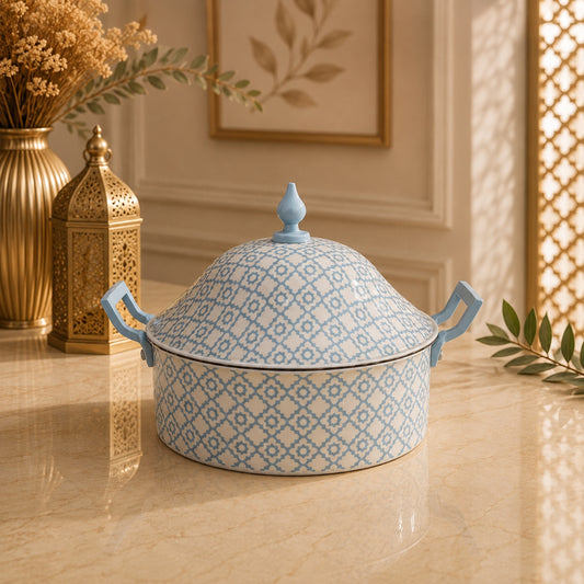 Stainless Steel Hot Pot / Indian Serving Casserole – 2L, 3L & 4L