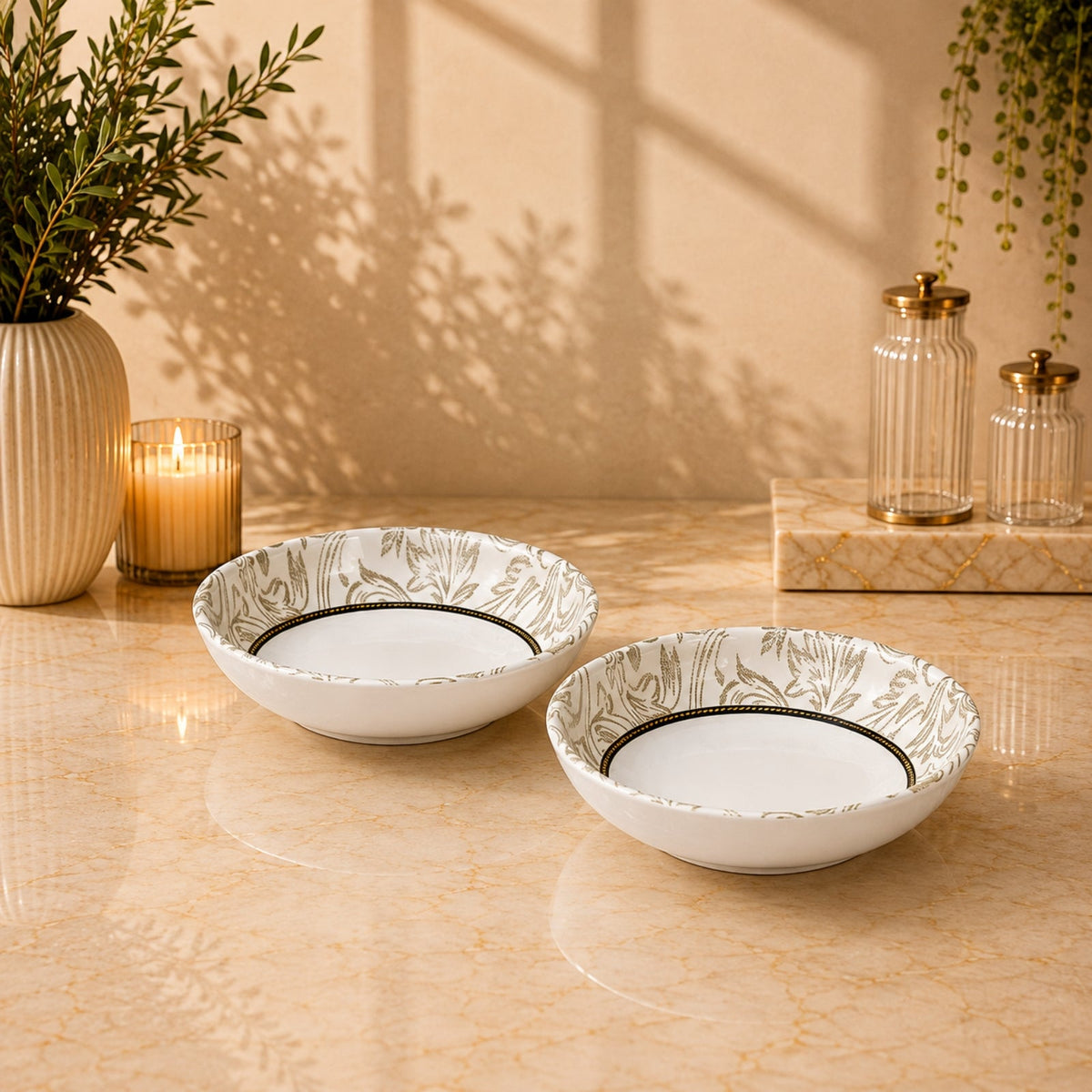 Edessa Elana Ceramic Round Serving Bowl 13cm | SR126-821E 