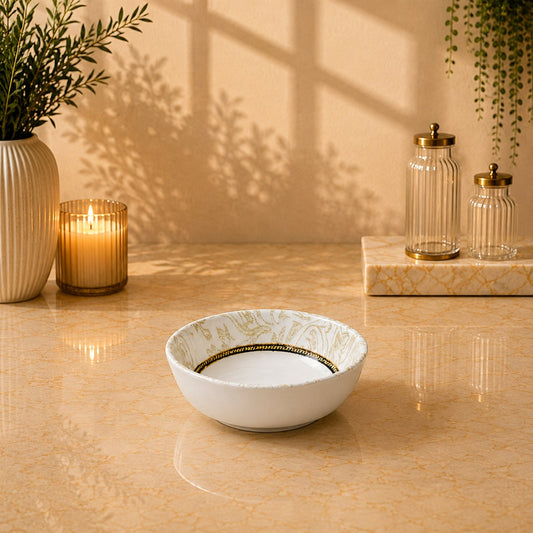 Edessa Elana Ceramic Round Snack Bowl 10.5cm | SR127-821E 