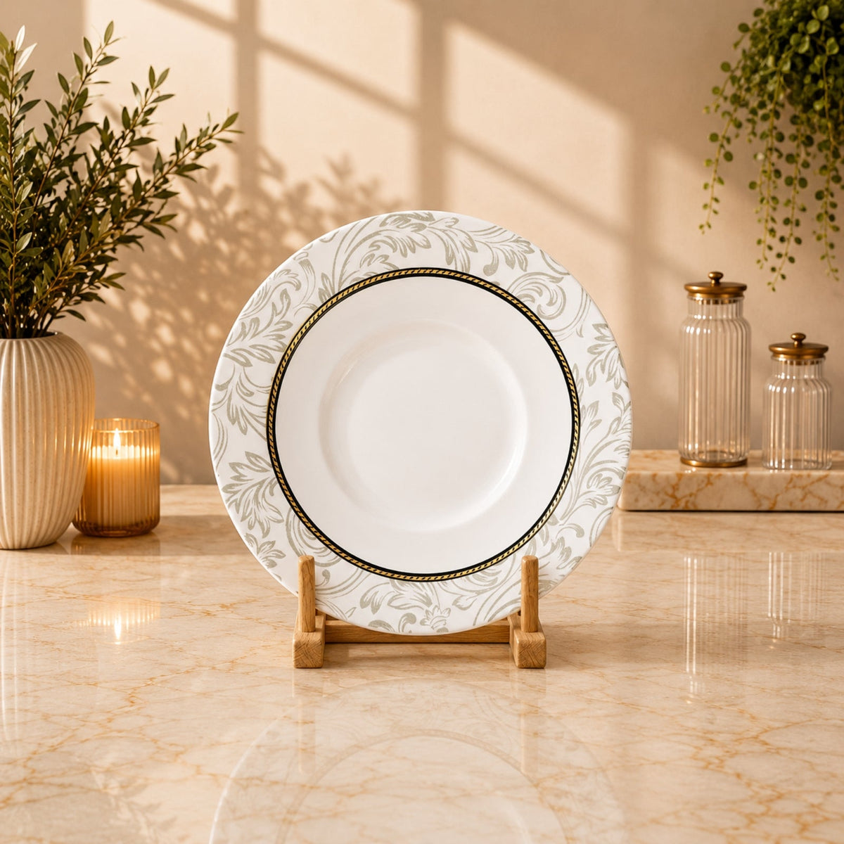 Edessa Elana Ceramic Soup Plate 22cm | SR157-821E