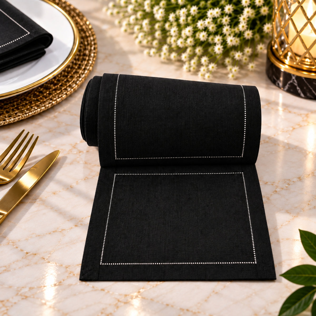 Premium Coaster Roll – 10 × 10 cm, 50 Pcs | 6 Colors