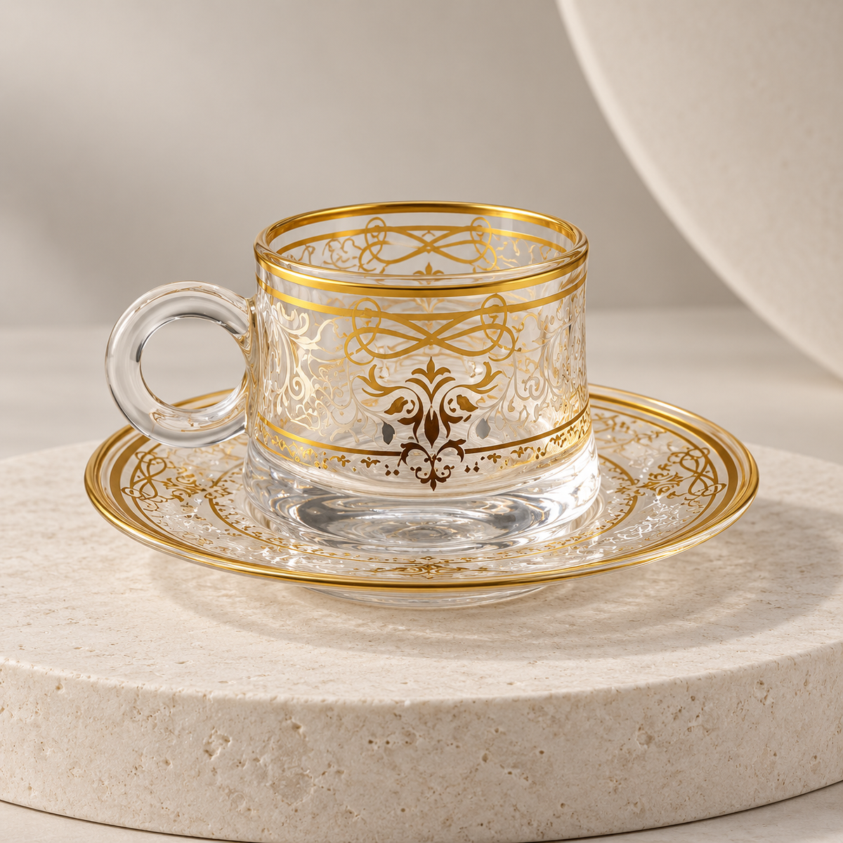 6-Piece Coffee Cup & Saucer Set – 12-Piece Elegant Coffee Set