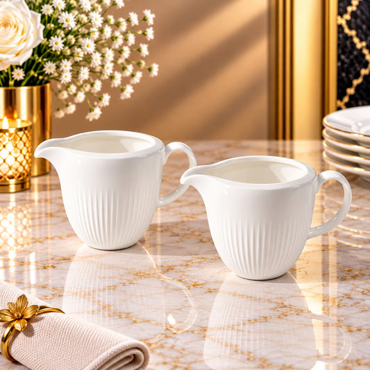 White Small Creamer Jug – 7cm