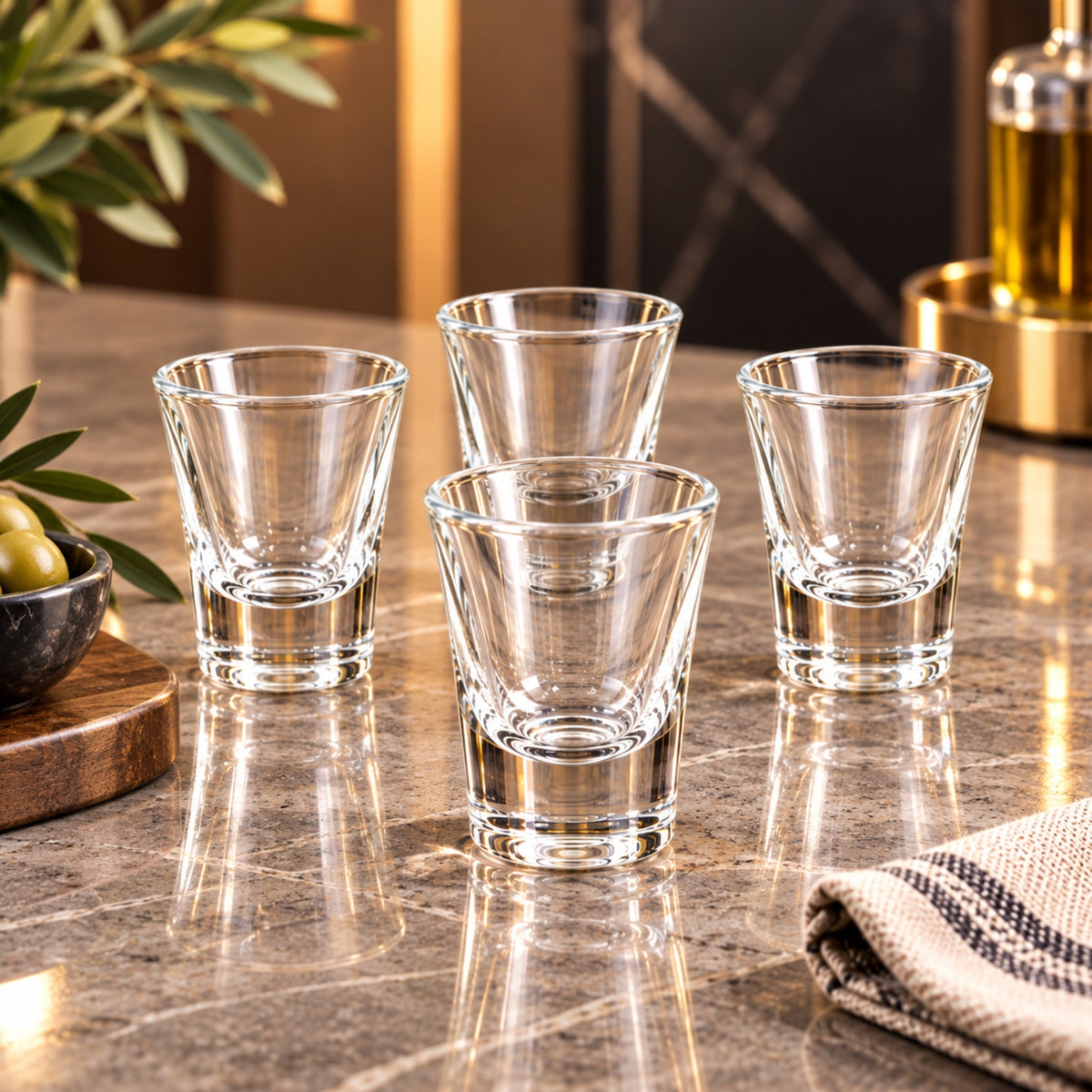Clear Shot Glass 36ml – Compact Everyday Glassware